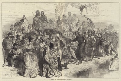 Een Schets bij de Internationale Bootrace door Sir John Charles Robinson